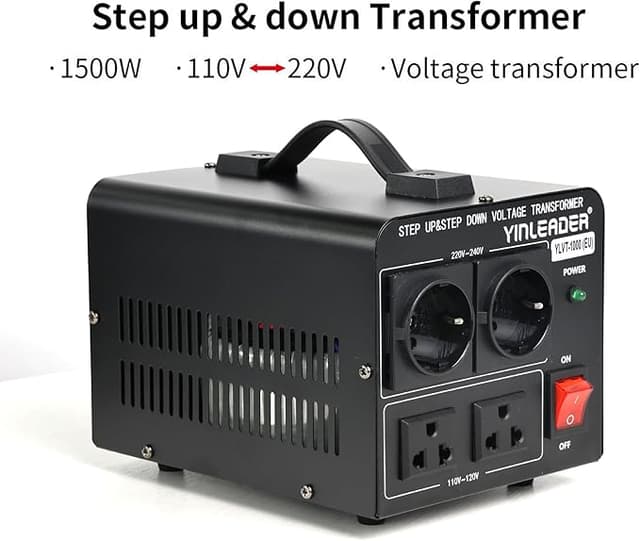 Transformador Elevador/Reductor Yinleader 1000W (220V / 110V)